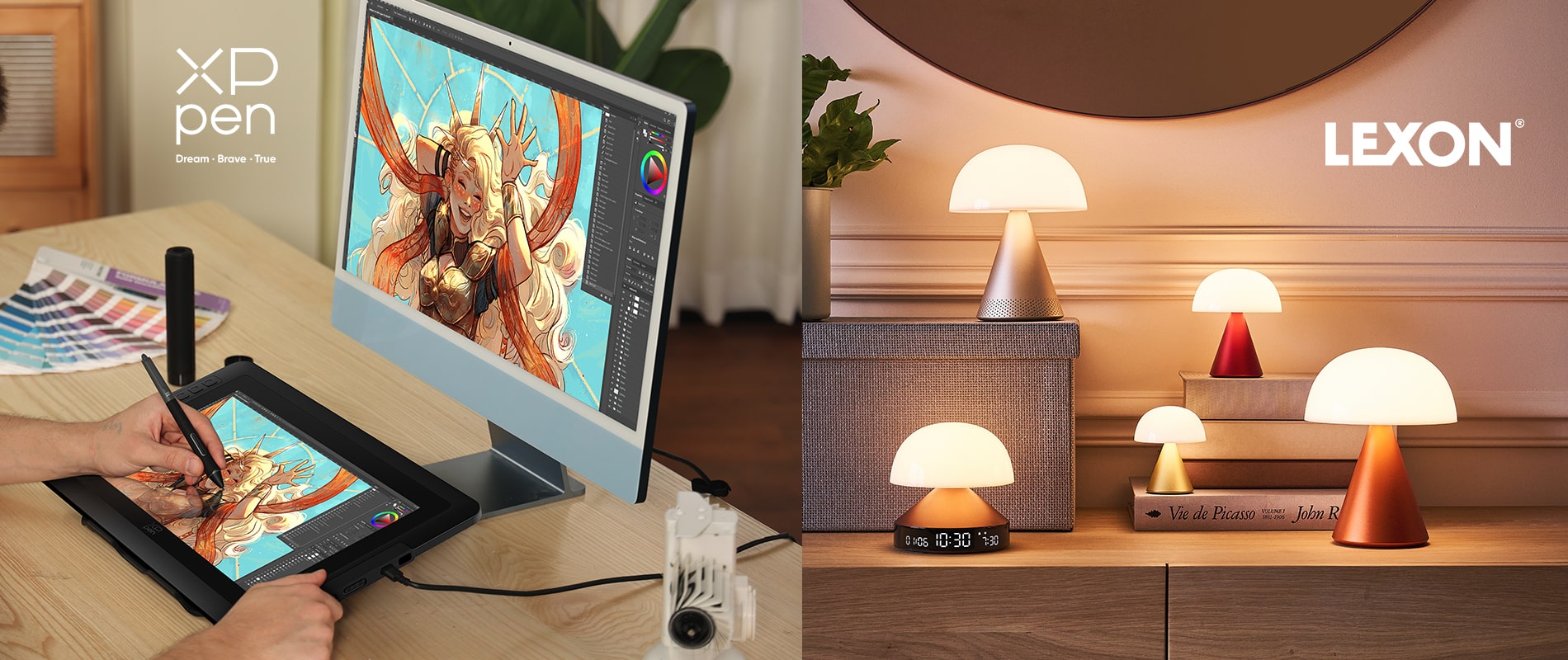 Neue Hersteller XPPen und Lexon